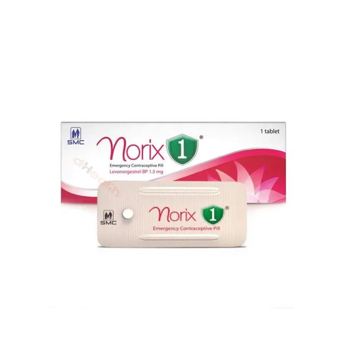 Norix 1 For Women Emergency Contraceptive Pill Single Pack I dHealth
