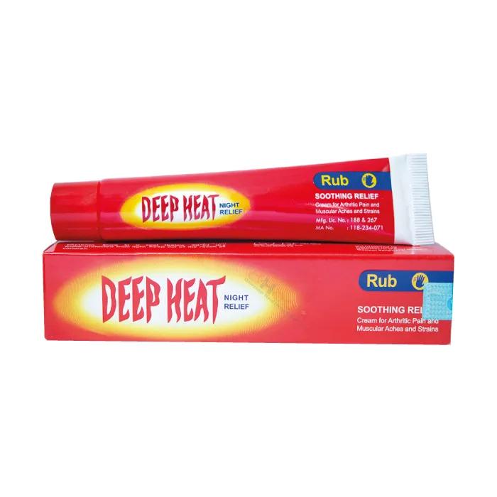 Deep Heat Night Relief Cream 30g (Soothing relief cream for arthritic pain and muscular aches and strains) 1pcs Pack _ Same Work Move Cream I dHealth